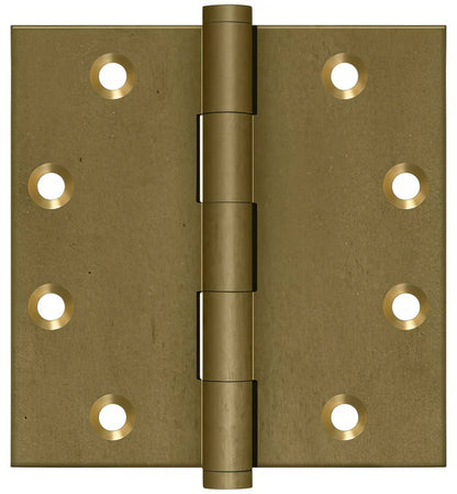 Deltana DSB4510 4-1/2" x 4-1/2" Square Corner Door Hinge.