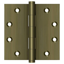 Deltana DSB45-WD 4-1/2" x 4-1/2" Square Corner Door Hinge