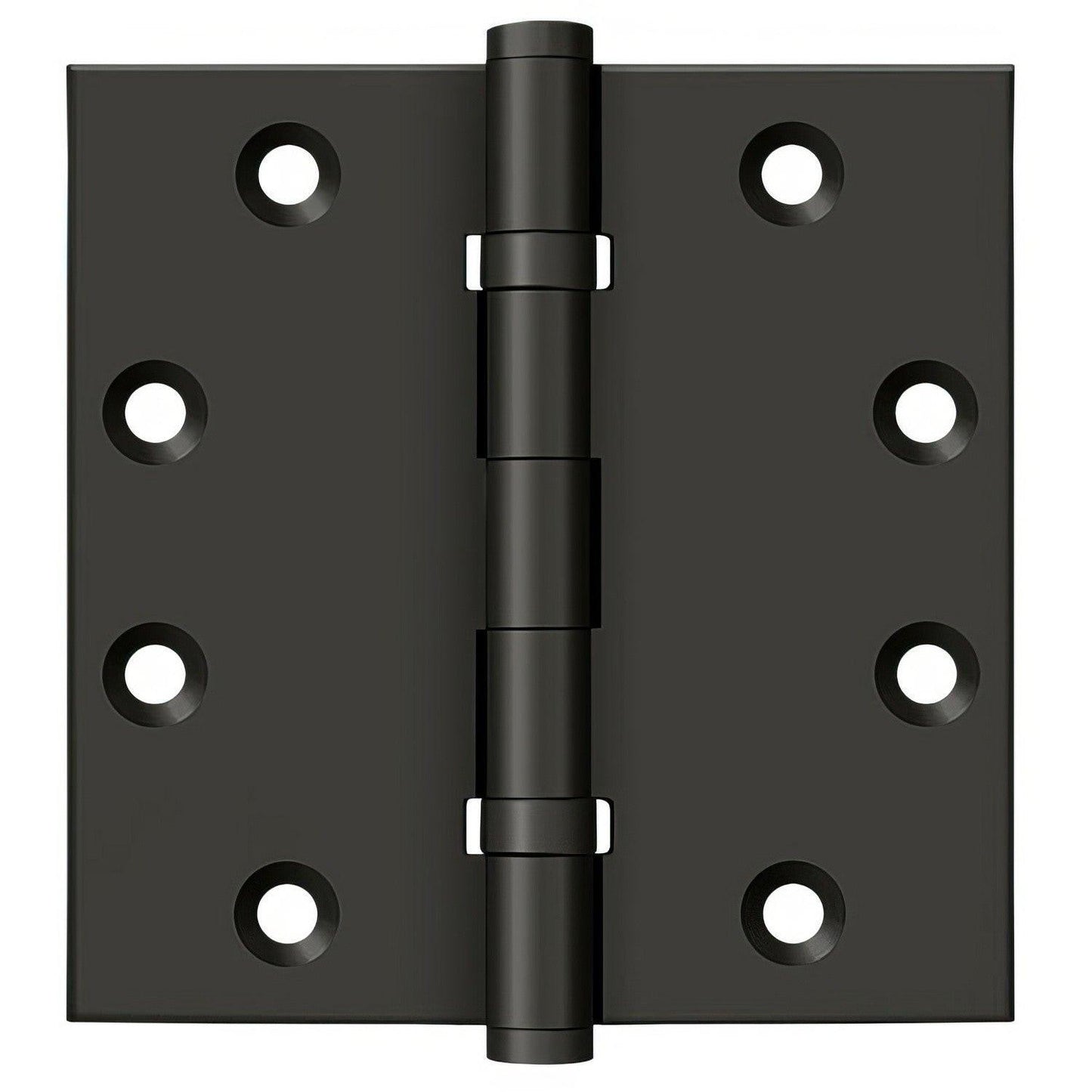 Deltana DSB45B 4-1/2" x 4-1/2" Square Corner Ball Bearing Door Hinge