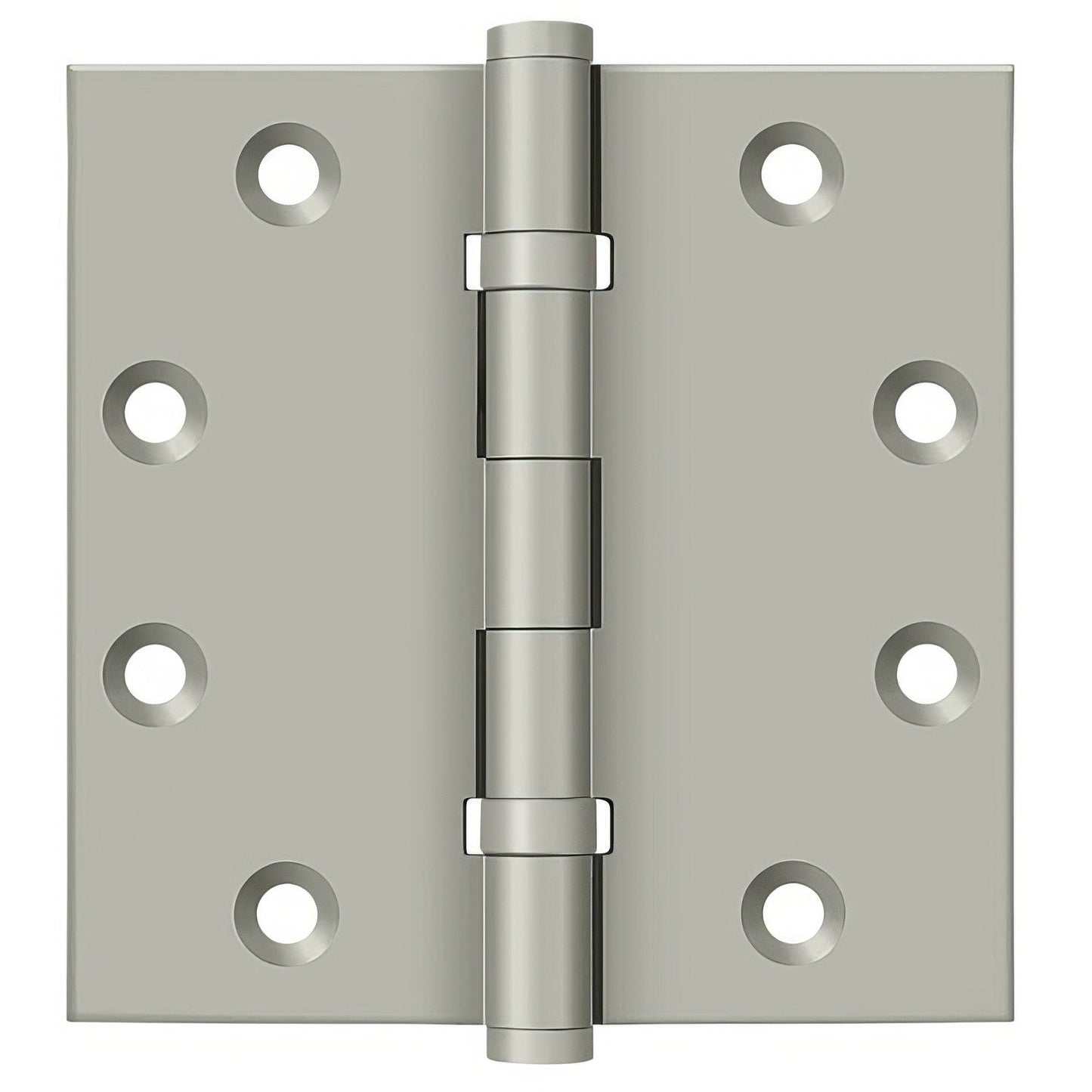 Deltana DSB45B 4-1/2" x 4-1/2" Square Corner Ball Bearing Door Hinge