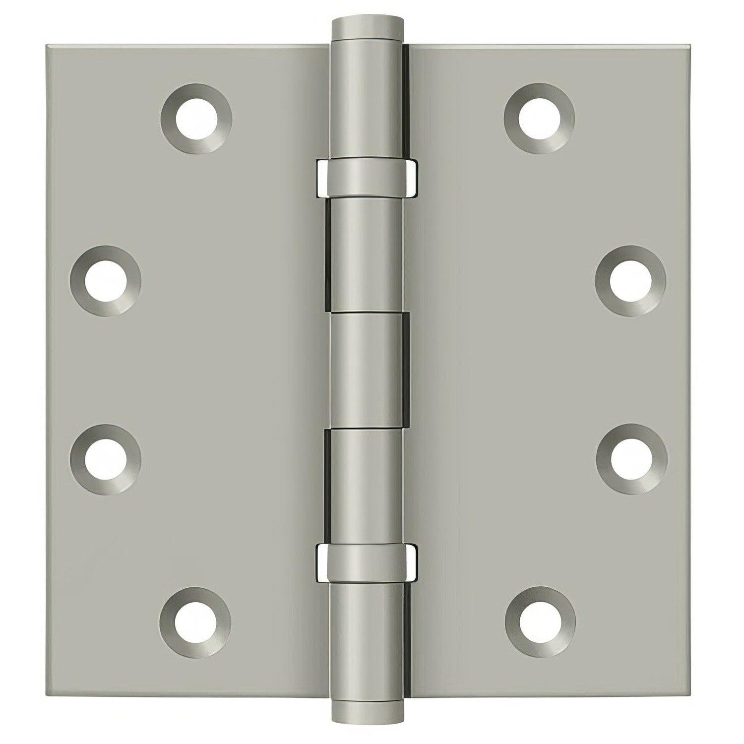 Deltana DSB45B 4-1/2" x 4-1/2" Square Corner Ball Bearing Door Hinge