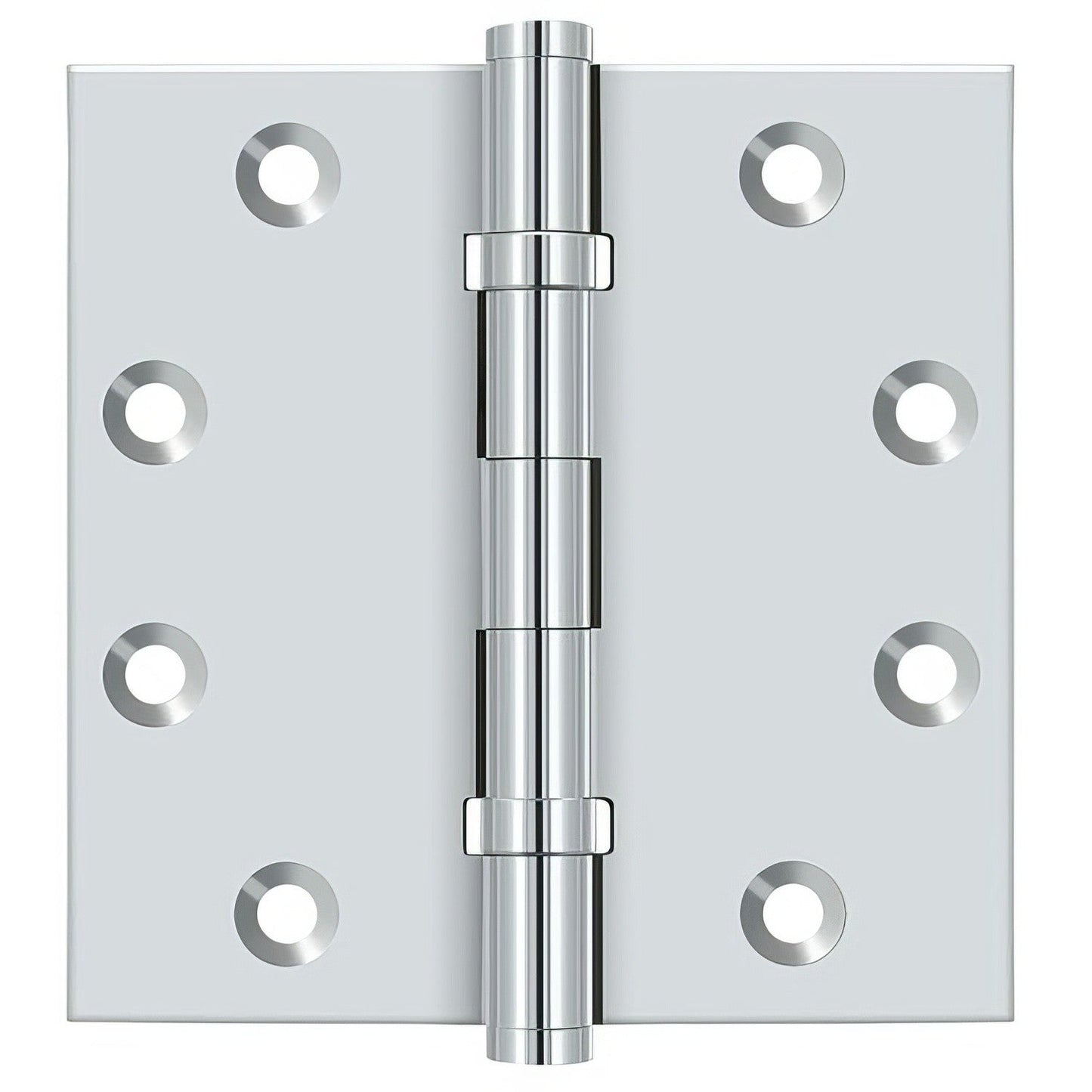Deltana DSB45B 4-1/2" x 4-1/2" Square Corner Ball Bearing Door Hinge