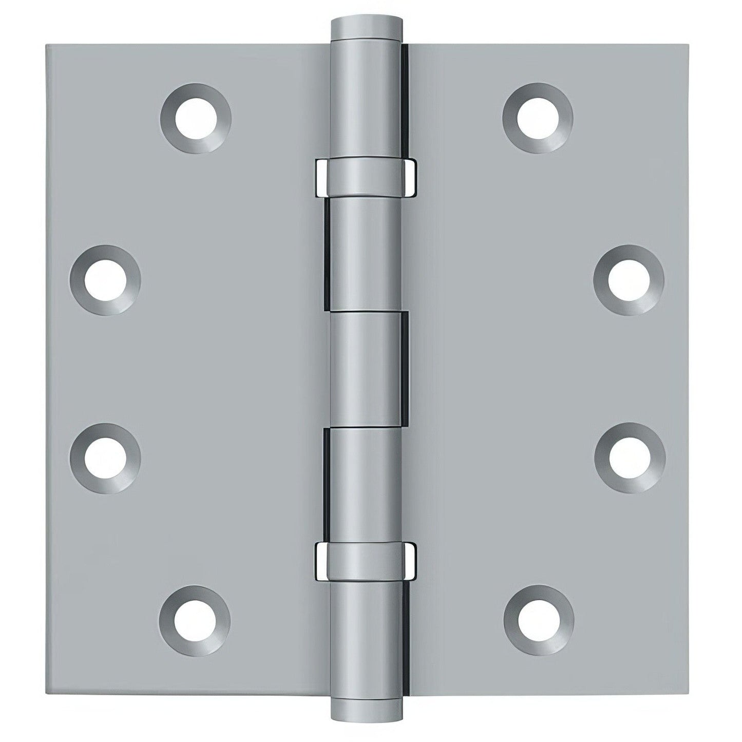 Deltana DSB45B 4-1/2" x 4-1/2" Square Corner Ball Bearing Door Hinge