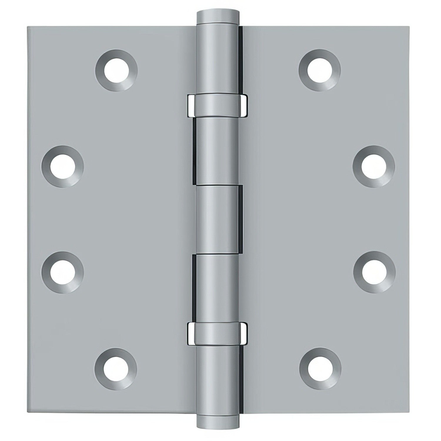 Deltana DSB45B 4-1/2" x 4-1/2" Square Corner Ball Bearing Door Hinge