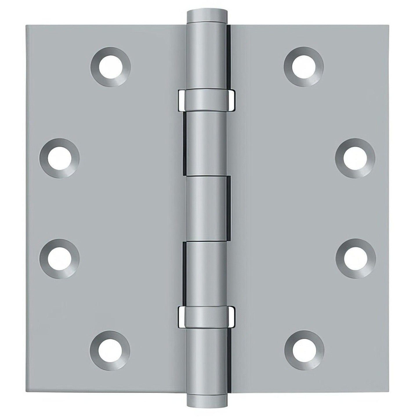Deltana DSB45B 4-1/2" x 4-1/2" Square Corner Ball Bearing Door Hinge