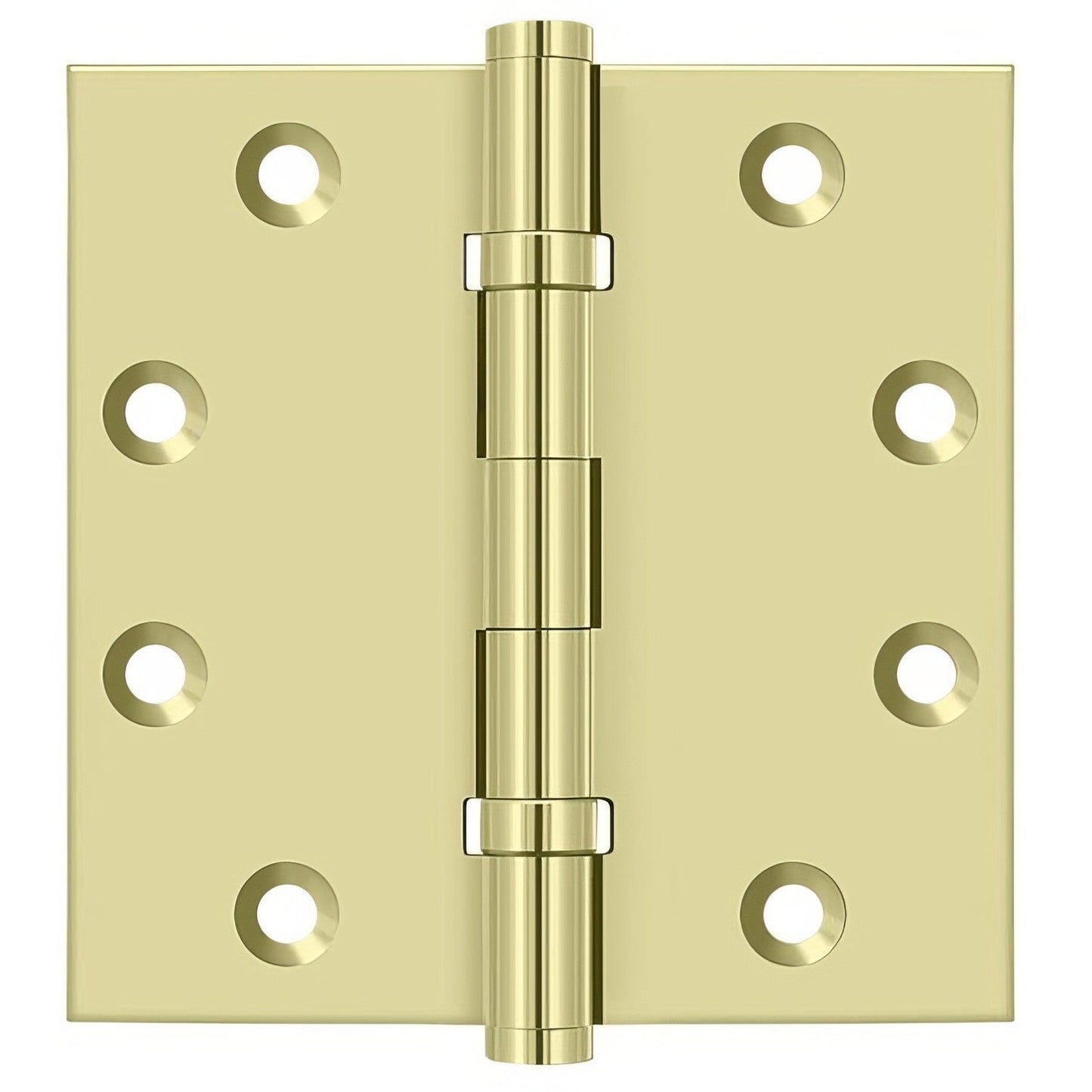 Deltana DSB45B 4-1/2" x 4-1/2" Square Corner Ball Bearing Door Hinge