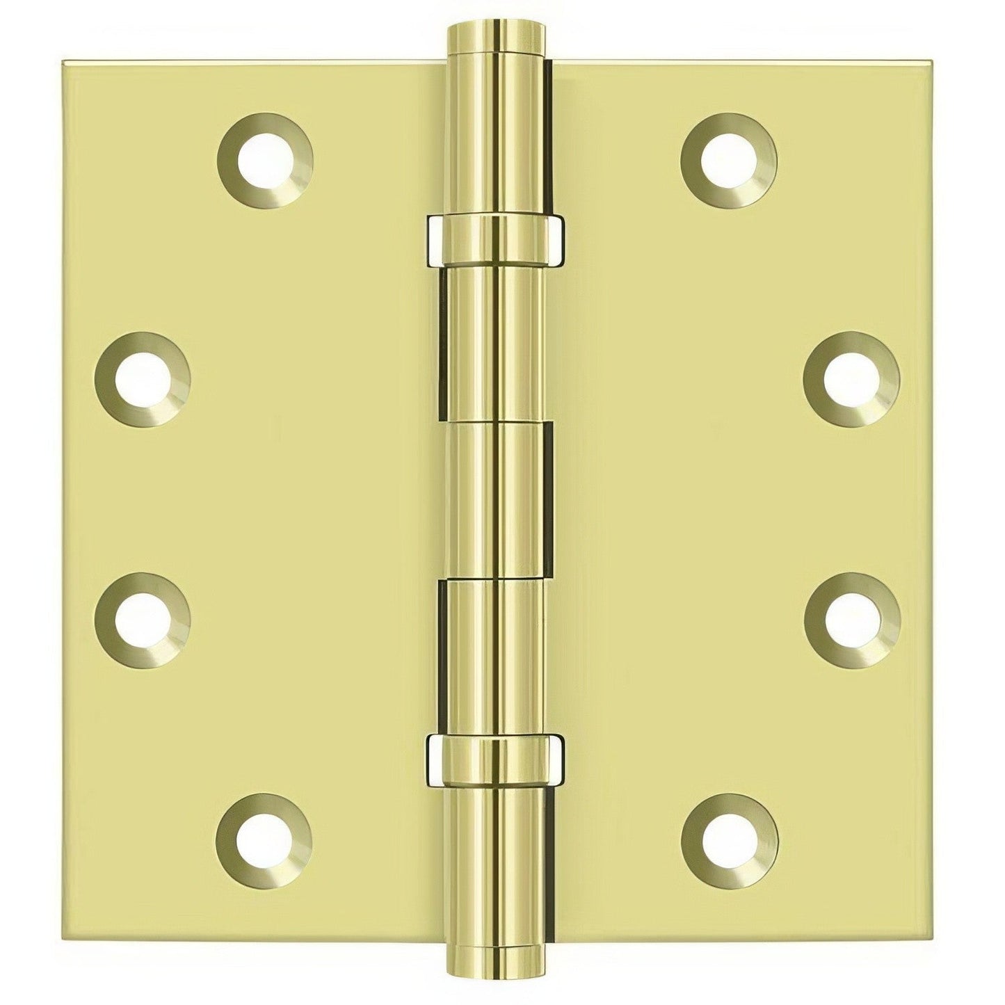 Deltana DSB45B 4-1/2" x 4-1/2" Square Corner Ball Bearing Door Hinge