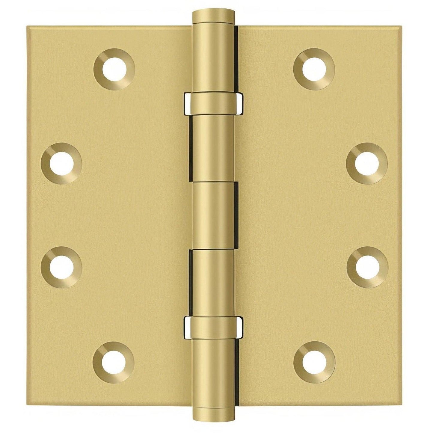 Deltana DSB45B 4-1/2" x 4-1/2" Square Corner Ball Bearing Door Hinge