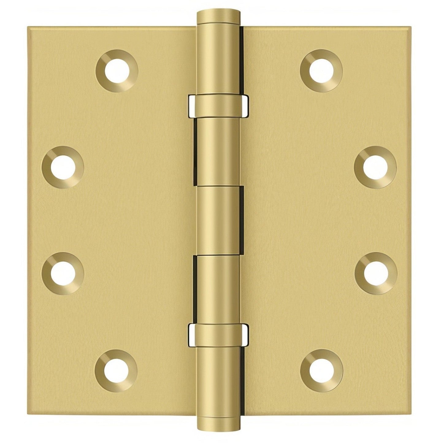 Deltana DSB45B 4-1/2" x 4-1/2" Square Corner Ball Bearing Door Hinge