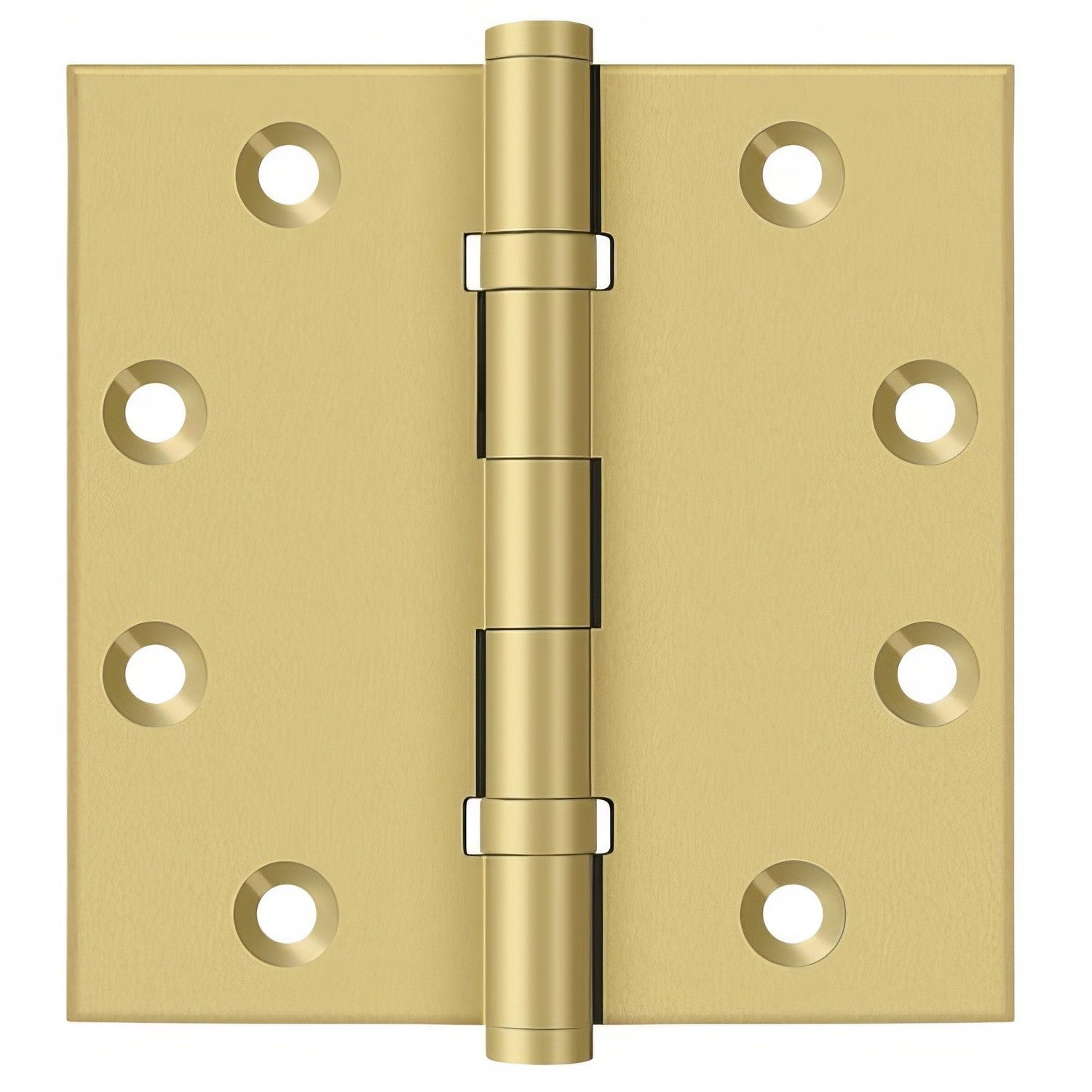 Deltana DSB45B 4-1/2" x 4-1/2" Square Corner Ball Bearing Door Hinge