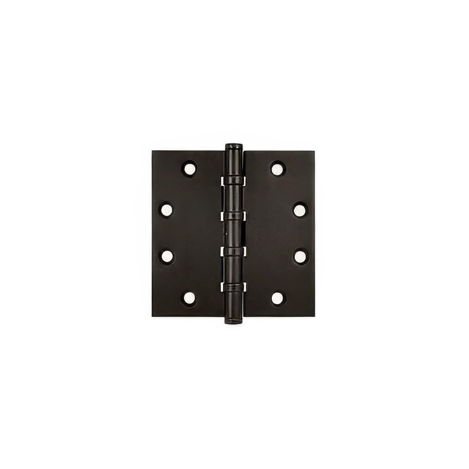 Deltana DSB45NB 4-1/2" x 4-1/2" NRP Square Corner Ball Bearing Door Hinge