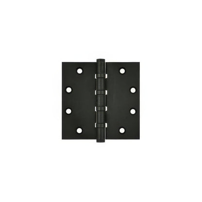 Deltana DSB45NB 4-1/2" x 4-1/2" NRP Square Corner Ball Bearing Door Hinge.