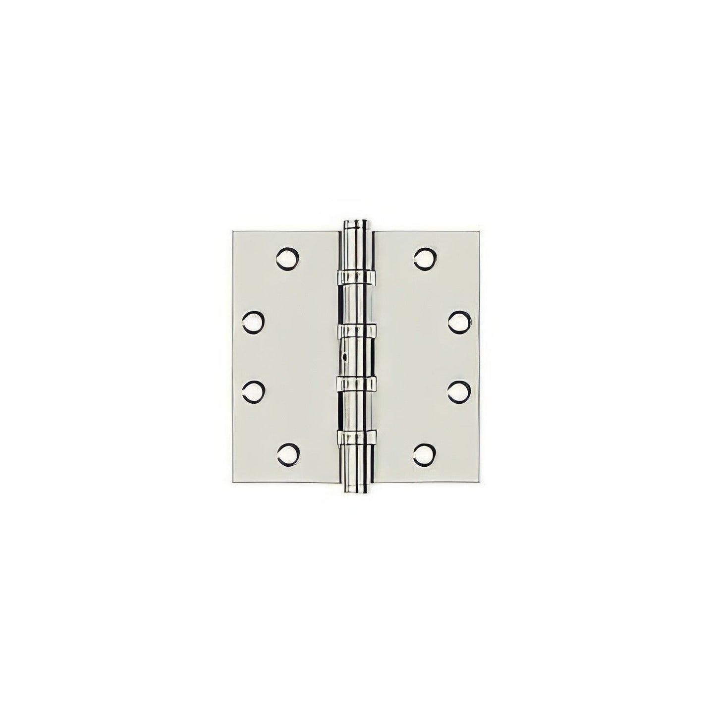 Deltana DSB45NB 4-1/2" x 4-1/2" NRP Square Corner Ball Bearing Door Hinge.