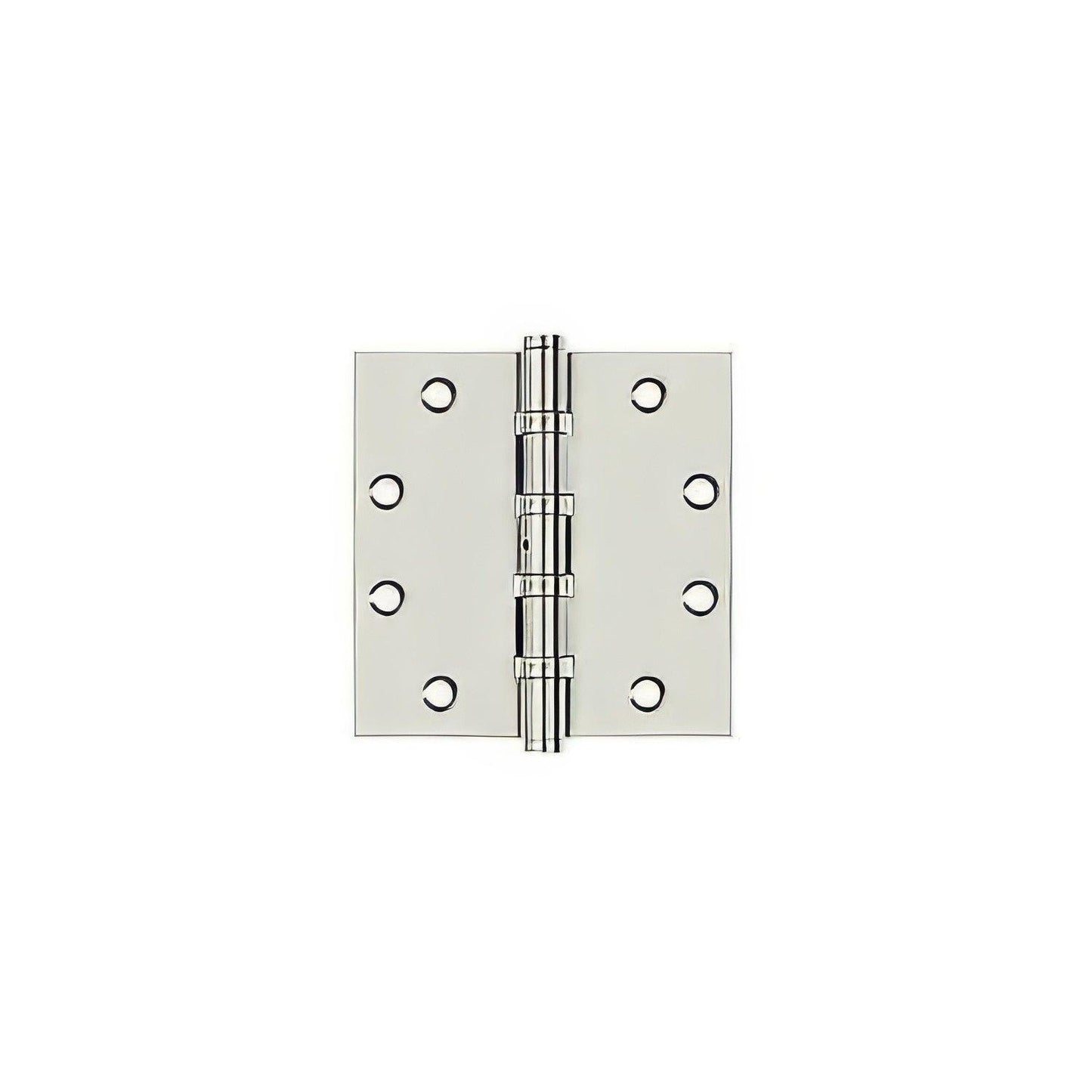 Deltana DSB45NB 4-1/2" x 4-1/2" NRP Square Corner Ball Bearing Door Hinge