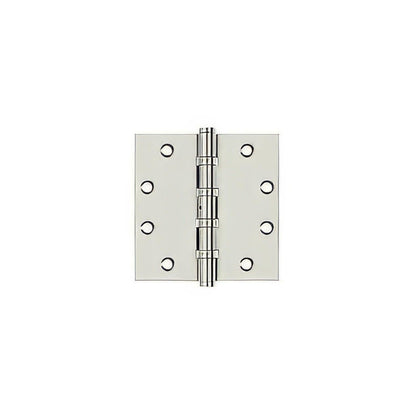 Deltana DSB45NB 4-1/2" x 4-1/2" NRP Square Corner Ball Bearing Door Hinge