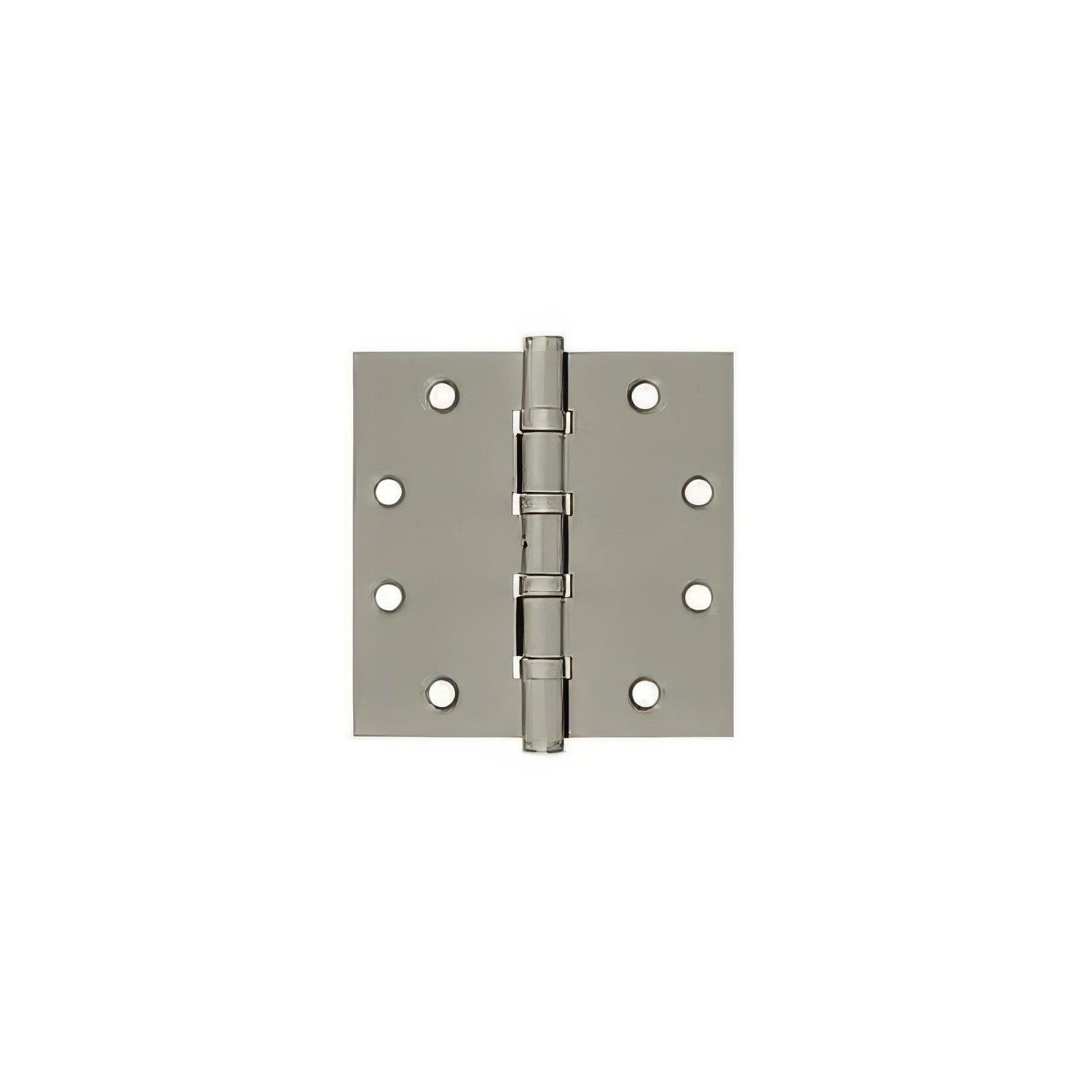 Deltana DSB45NB 4-1/2" x 4-1/2" NRP Square Corner Ball Bearing Door Hinge