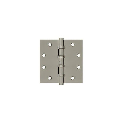 Deltana DSB45NB 4-1/2" x 4-1/2" NRP Square Corner Ball Bearing Door Hinge