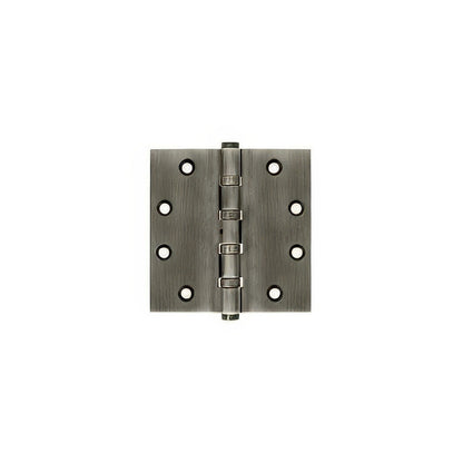 Deltana DSB45NB 4-1/2" x 4-1/2" NRP Square Corner Ball Bearing Door Hinge.