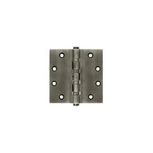 Deltana DSB45NB 4-1/2" x 4-1/2" NRP Square Corner Ball Bearing Door Hinge