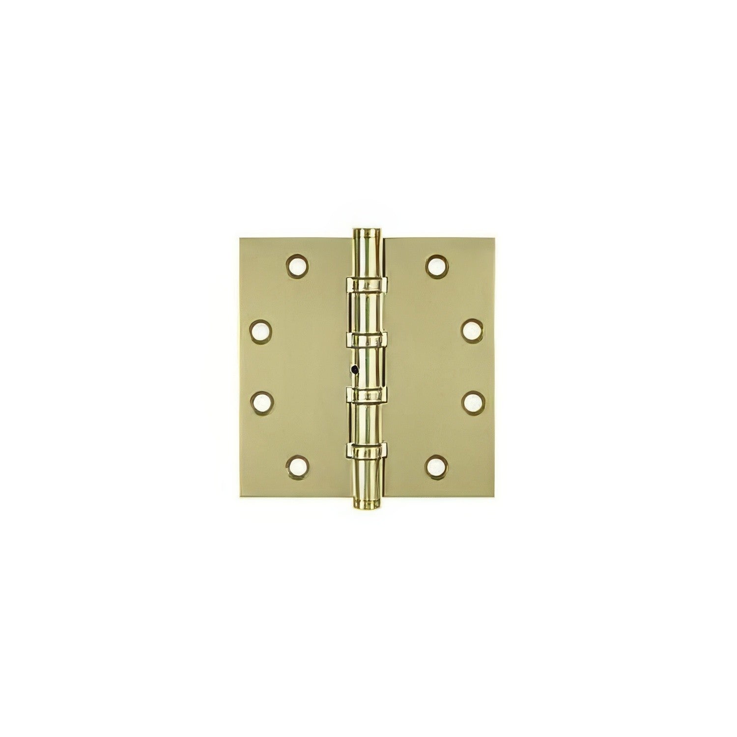 Deltana DSB45NB 4-1/2" x 4-1/2" NRP Square Corner Ball Bearing Door Hinge.