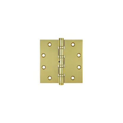 Deltana DSB45NB 4-1/2" x 4-1/2" NRP Square Corner Ball Bearing Door Hinge.