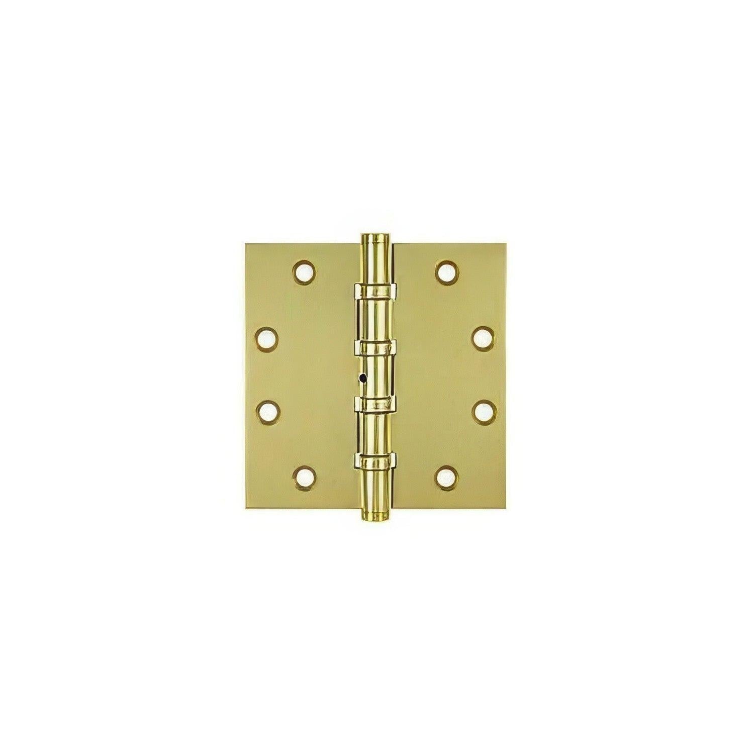 Deltana DSB45NB 4-1/2" x 4-1/2" NRP Square Corner Ball Bearing Door Hinge