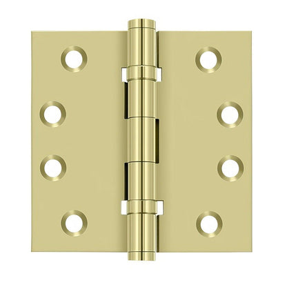 Deltana DSB4B 4" x 4" Square Corner Ball Bearing Door Hinge