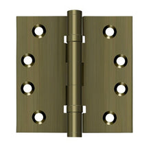 Deltana DSB4B 4" x 4" Square Corner Ball Bearing Door Hinge