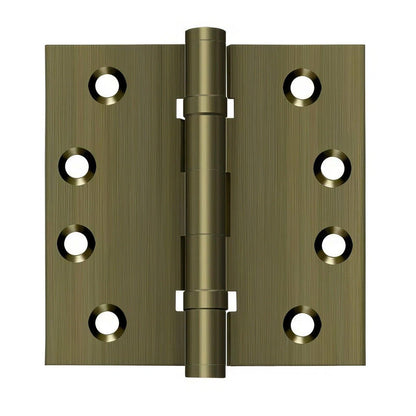 Deltana DSB4B 4" x 4" Square Corner Ball Bearing Door Hinge
