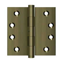 Deltana DSB4N 4" x 4" NRP Square Corner Ball Bearing Door Hinge