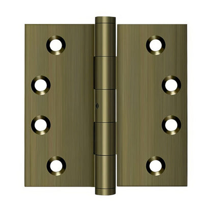 Deltana DSB4N 4" x 4" NRP Square Corner Ball Bearing Door Hinge
