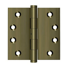 Deltana DSB4N 4" x 4" NRP Square Corner Ball Bearing Door Hinge