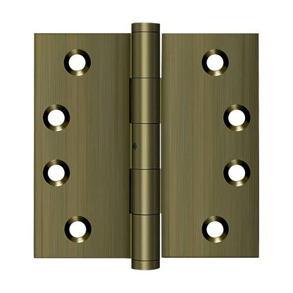 Deltana DSB4N 4" x 4" NRP Square Corner Ball Bearing Door Hinge
