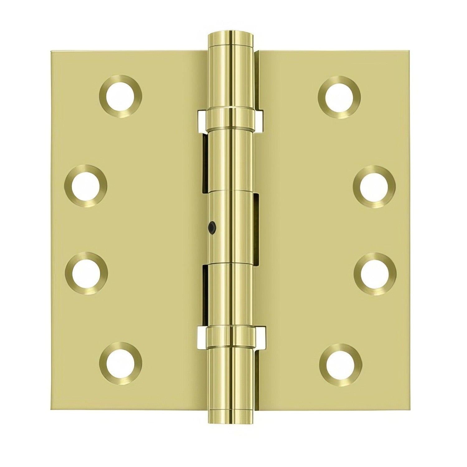 Deltana DSB4NB 4" x 4" NRP Square Corner Ball Bearing Door Hinge