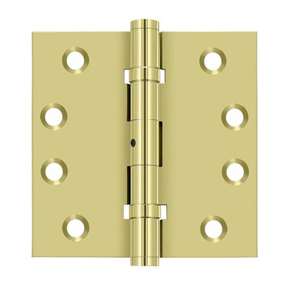 Deltana DSB4NB 4" x 4" NRP Square Corner Ball Bearing Door Hinge