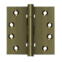 Deltana DSB4NB 4" x 4" NRP Square Corner Ball Bearing Door Hinge