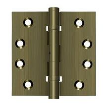 Deltana DSB4NB 4" x 4" NRP Square Corner Ball Bearing Door Hinge