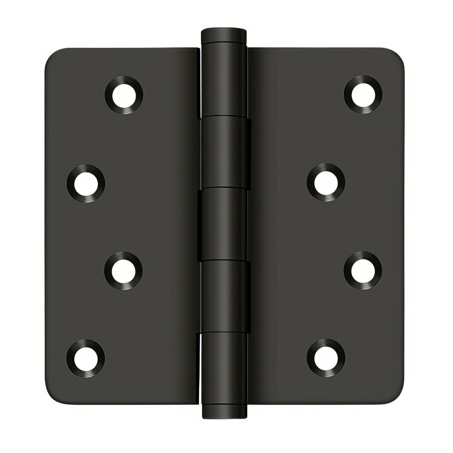 Deltana DSB4R4-RZ 4" x 4" 1/4" Radius Corner Ball Bearing Door Hinge