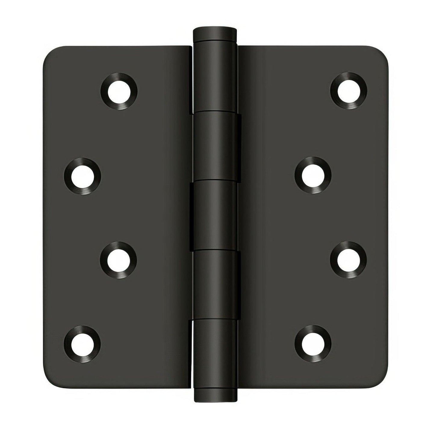 Deltana DSB4R4-RZ 4" x 4" 1/4" Radius Corner Ball Bearing Door Hinge