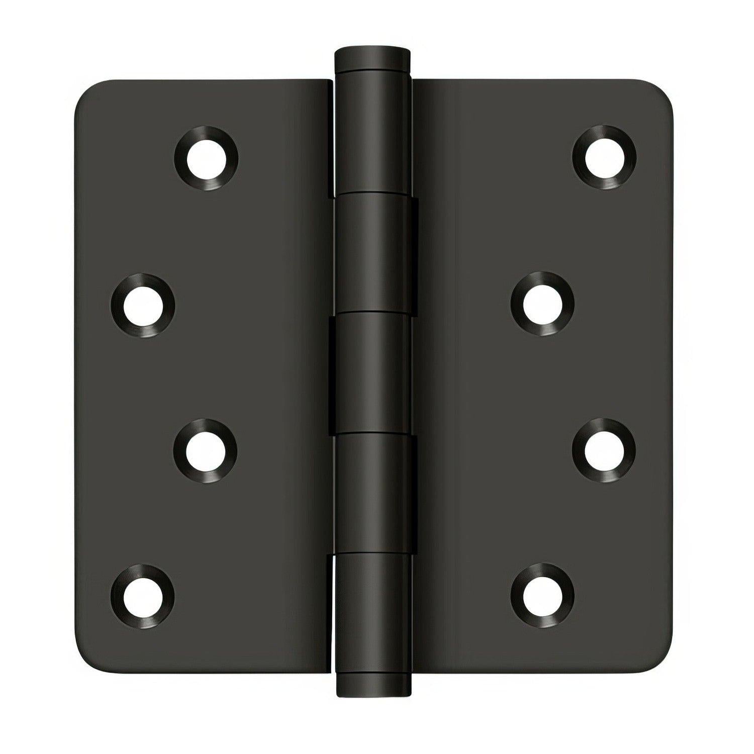 Deltana DSB4R4-RZ 4" x 4" 1/4" Radius Corner Ball Bearing Door Hinge