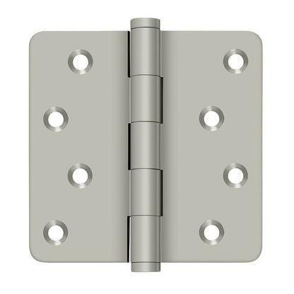 Deltana DSB4R4-RZ 4" x 4" 1/4" Radius Corner Ball Bearing Door Hinge