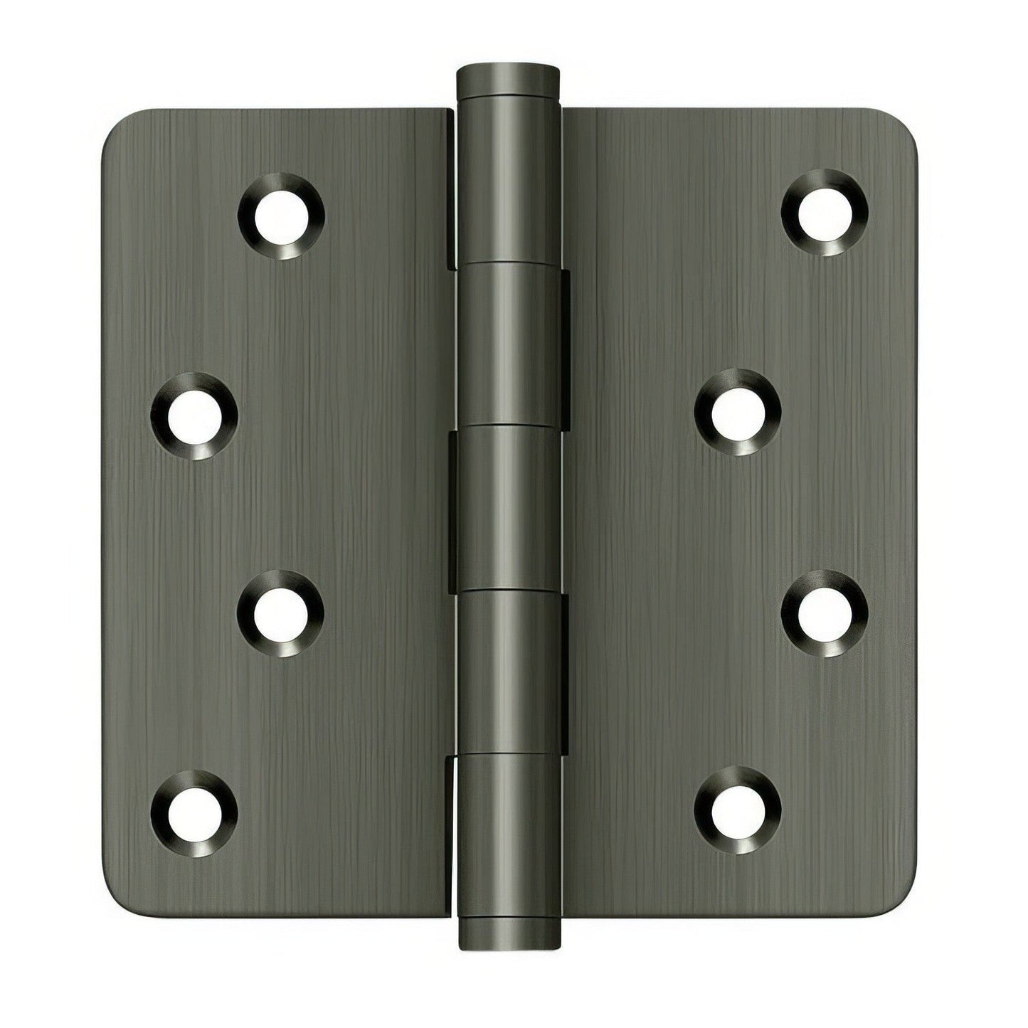 Deltana DSB4R4-RZ 4" x 4" 1/4" Radius Corner Ball Bearing Door Hinge