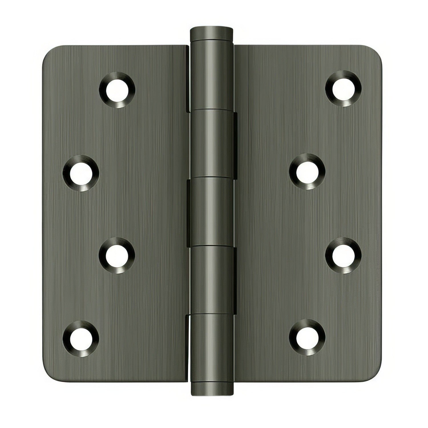 Deltana DSB4R4-RZ 4" x 4" 1/4" Radius Corner Ball Bearing Door Hinge