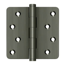 Deltana DSB4R4-RZ 4" x 4" 1/4" Radius Corner Ball Bearing Door Hinge