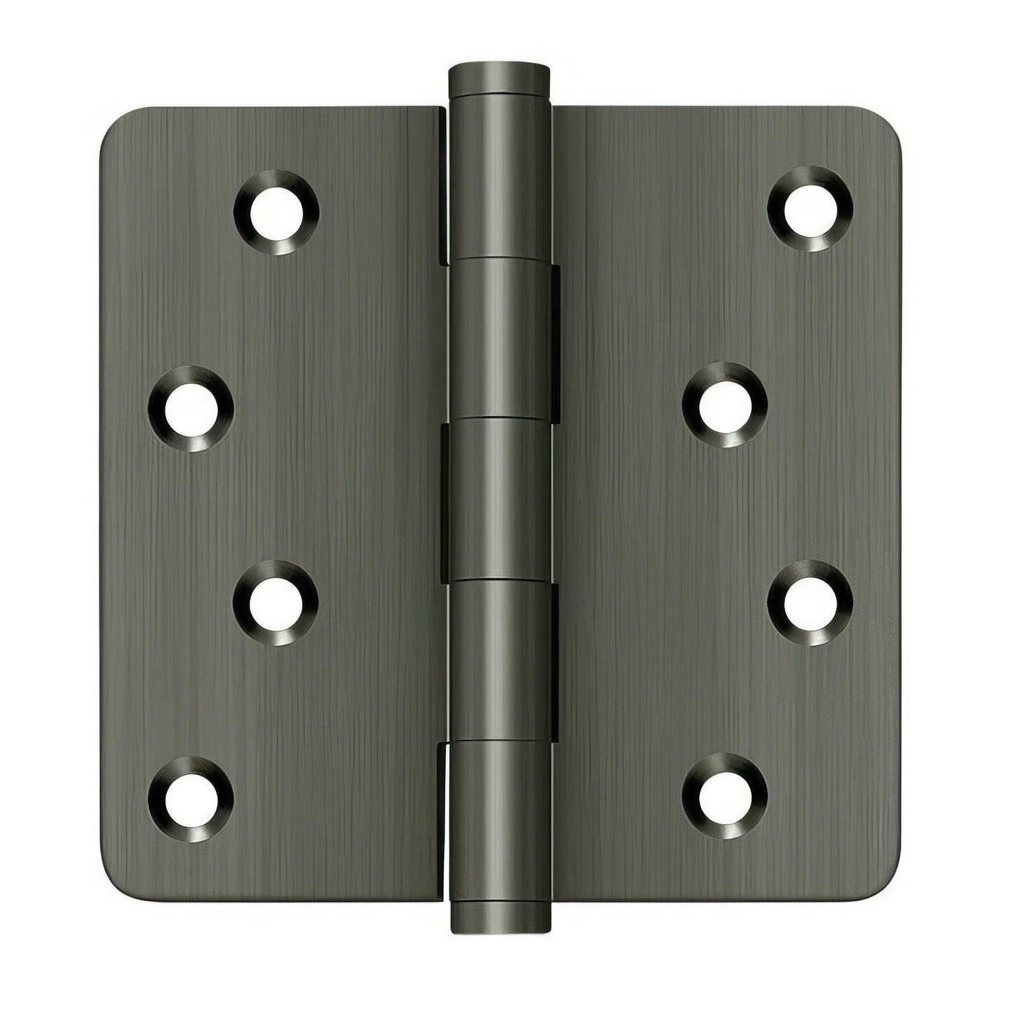 Deltana DSB4R4-RZ 4" x 4" 1/4" Radius Corner Ball Bearing Door Hinge