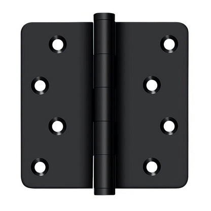Deltana DSB4R4-RZ 4" x 4" 1/4" Radius Corner Ball Bearing Door Hinge