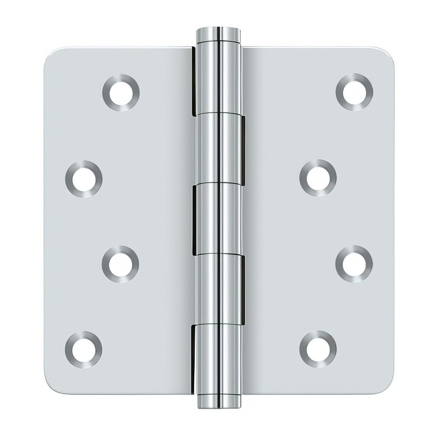 Deltana DSB4R4-RZ 4" x 4" 1/4" Radius Corner Ball Bearing Door Hinge