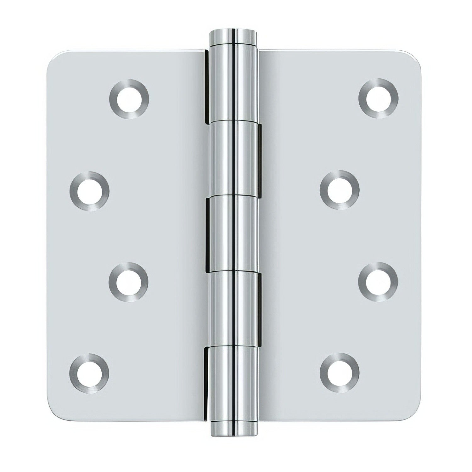Deltana DSB4R4-RZ 4" x 4" 1/4" Radius Corner Ball Bearing Door Hinge