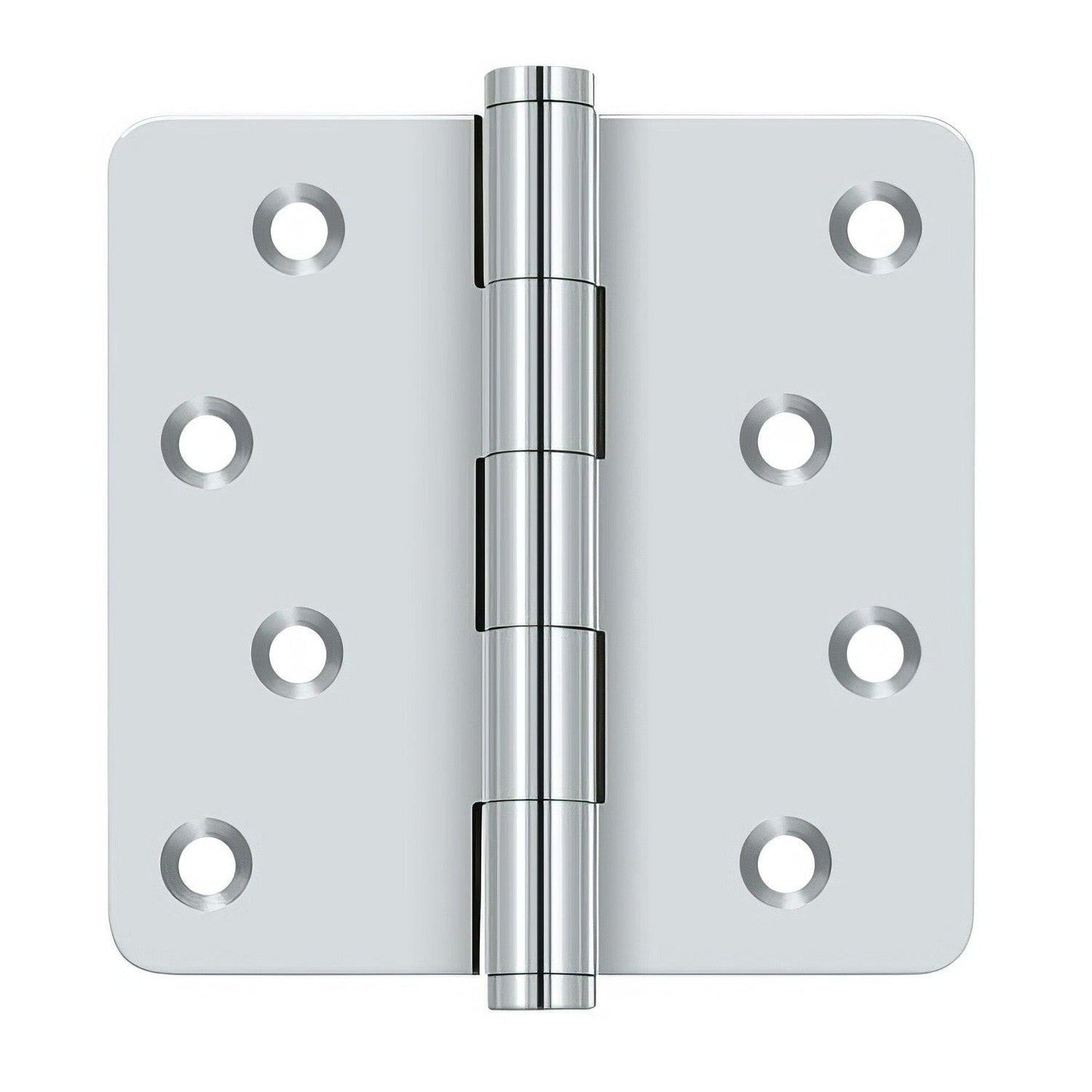 Deltana DSB4R4-RZ 4" x 4" 1/4" Radius Corner Ball Bearing Door Hinge