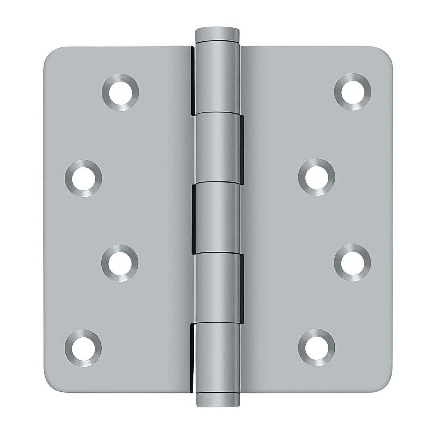 Deltana DSB4R4-RZ 4" x 4" 1/4" Radius Corner Ball Bearing Door Hinge